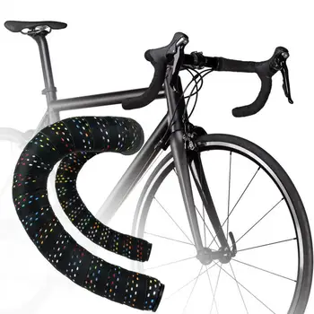 Хорошая лента для велосипедной перекладины, лента для руля велосипеда из искусственной кожи, Эластичная, не поддающаяся деформации лента для руля для велоспорта