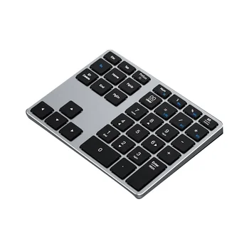 Цифровая клавиатура Bluetooth, беспроводная цифровая клавиатура с 35 клавишами, для ноутбука, ПК