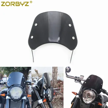 Черная фара мотоцикла ZORBYZ, обтекатель лобового стекла, дефлектор ветрового стекла для Aprilia Mondial HPS 125 300