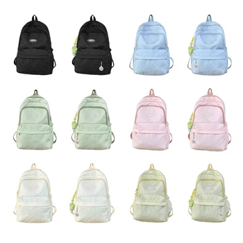 Школьный рюкзак Для молодых девушек, школьная сумка японской моды Ttravel, нейлоновый рюкзак для старшеклассников, женская сумка для книг F3MD