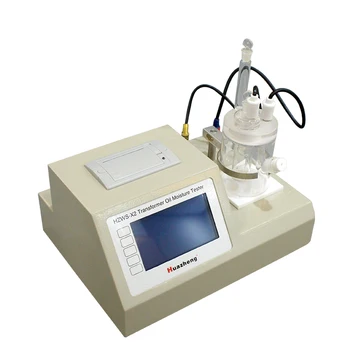 Электрический масляный тестер Huazheng для измерения содержания воды, анализатор микровлажности изоляционного масла, кулонометрический kf-тестер влажности